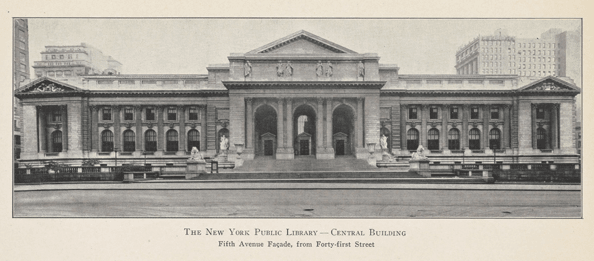 NYPL Central Building, A History of the NYPL, pg. 477