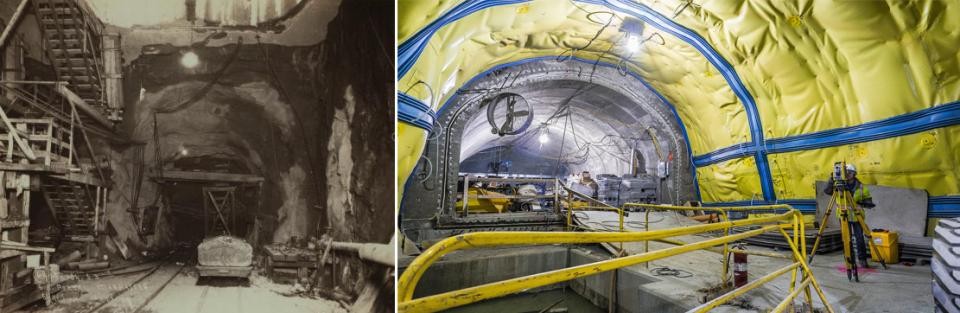 Safety has improved dramatically since the first subways were built. Compare these images of the past and the present. 