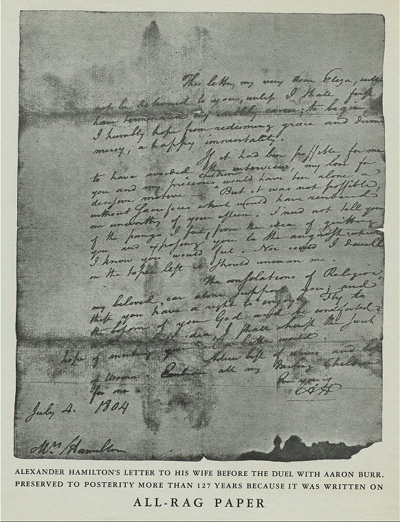 Letter to Eliza.