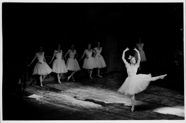 Royal Danish Ballet production of  Konservatoriet, 1947, choreography by August Bournonville Photograph by Roger Wood