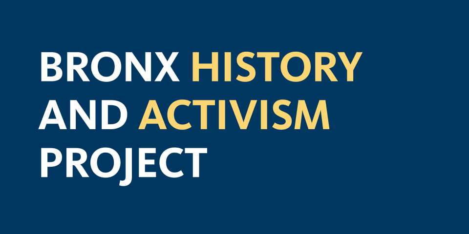 Bronx History and Activism Project 